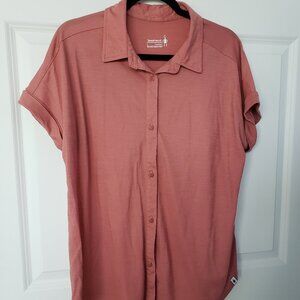 Smartwool Everyday Exploration Short Sleeve Cross Over Back Shirt